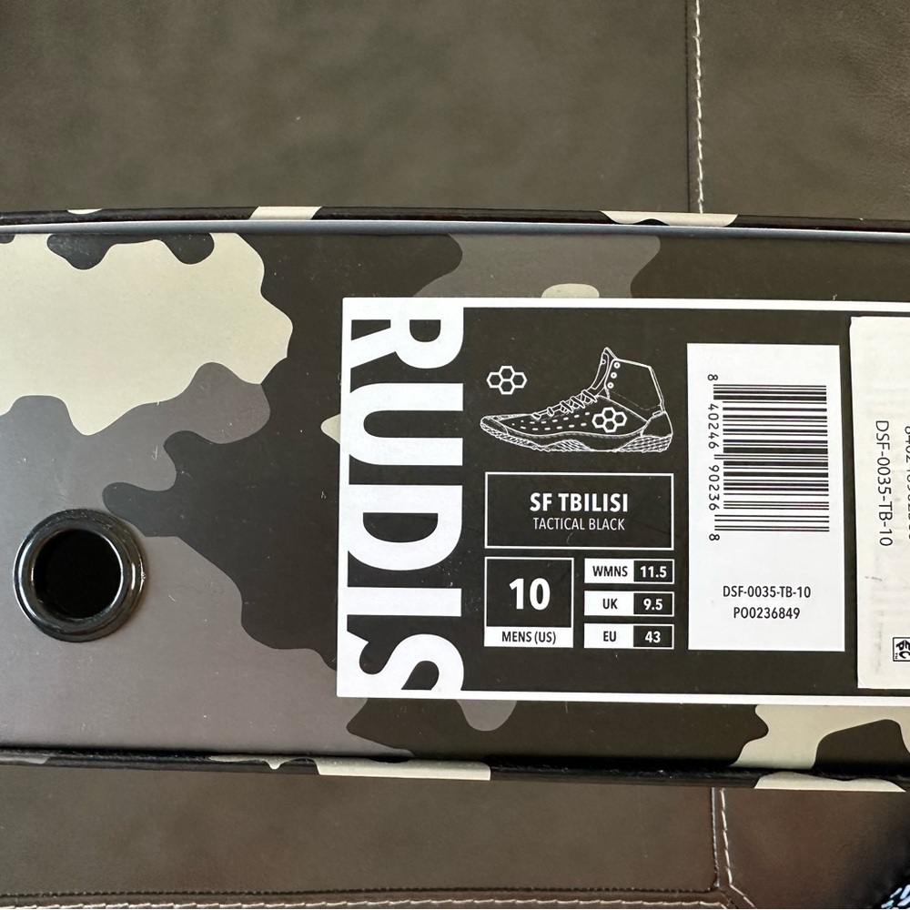 RUDIS wrestling shoes w/Box*Cliff Klein head gear/free mens 10 women’s 11.5